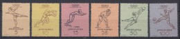 Yugoslavia Republic Olympic Games In Helsinki 1952 Mi#698-703 Mint Never Hinged - Ungebraucht