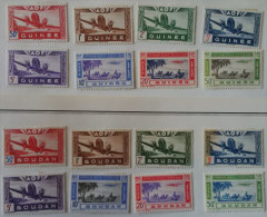 12493# SOUDAN NIGER SERIE POSTE AERIENNE ** NEUVES SANS CHARNIERE - Unused Stamps