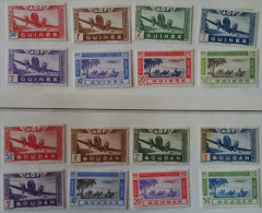 12493# SOUDAN NIGER SERIE POSTE AERIENNE ** NEUVES SANS CHARNIERE - Neufs