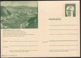 Germany 1973, Illustrated Postal Stationery "Dahn In The Palatinate Rock Country", Ref.bbzg - Cartoline Illustrate - Nuovi