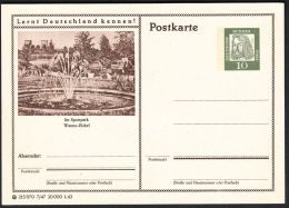 Germany 1962, Illustrated Postal Stationery "In The Sports Park Tub Eickel", Ref.bbzg - Cartes Postales Illustrées - Neuves