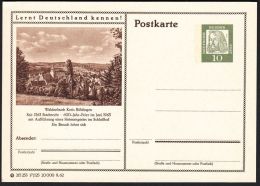 Germany 1962, Illustrated Postal Stationery "Forest Point Böblingen", Ref.bbzg - Cartes Postales Illustrées - Neuves