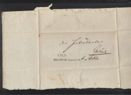 Polizei Brief 1822 - Prephilately