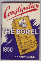 Magnifique Calendrier. Thé Borel - 1950 - Pharmacie. - Small : 1941-60