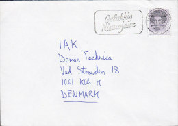 Netherlands Deluxe Slogan "Gelukkig Nieuvjaar" 's-GRAVENHAGE 1983 Cover Brief To Denmark 70 C Beatrix Stamp - Cartas & Documentos