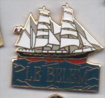 Superbe Pin´s En EGF , Marine Bateau Voilier Le Bélem - Bateaux