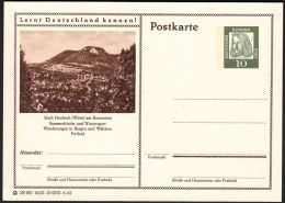 Germany 1962, Illustrated Postal Stationery "Heubach", Ref.bbzg - Illustrated Postcards - Mint