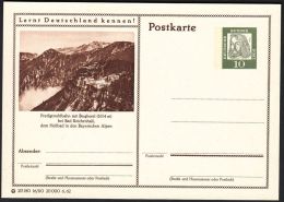 Germany 1962, Illustrated Postal Stationery "Bad Reichenhall", Ref.bbzg - Cartes Postales Illustrées - Neuves