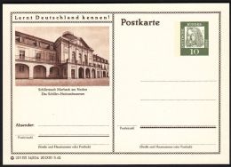 Germany 1962, Illustrated Postal Stationery "Marbach Am Neckar", Ref.bbzg - Illustrated Postcards - Mint