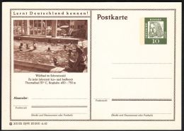 Germany 1962, Illustrated Postal Stationery "Wildbad In Schwarzwald", Ref.bbzg - Geïllustreerde Postkaarten - Ongebruikt
