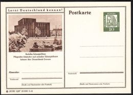 Germany 1962, Illustrated Postal Stationery "Theatre In Bochum", Ref.bbzg - Cartes Postales Illustrées - Neuves