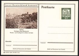 Germany 1962, Illustrated Postal Stationery "Blankenstein Castle In Bochum", Ref.bbzg - Cartes Postales Illustrées - Neuves