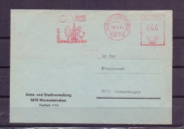 Deutsche Bundespost - 100 Jahre Stadt Wermelskirchen - 10/1/74  (RM5731) - Cisnes