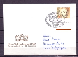 Deutsche Bundespost - Klever Weihnachtsmarkt - 10/12/82  (RM5732) - Schwäne