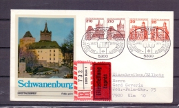 Deutsche Bundespost - Schwanenburg - Ersttagsbrief - Folio Print - Bonn 14/2/1979 (RM5736) - Cisnes