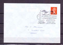 Great Britain  - Carsington Water - Officiel Opzning 22/5/1992  (RM5752) - Schwäne