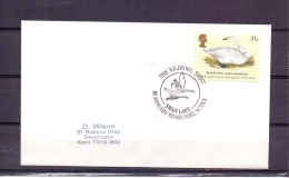 Great Britain  - The Wildfowl Trust - Swan Lake - Arundel 19/1/88  (RM5755) - Cisnes