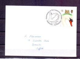 Great Britain  - Tercentenary Of The Independent Chapel - Swanland - Humberside 19/1/93   (RM57565) - Swans