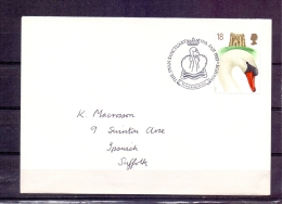 Great Britain  - The   Swan Sanctuary - Egham 19/1/1993 (RM57567) - Schwäne