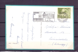 Helvetia - Luzern 19/7/1958    (RM5810) - Schwäne