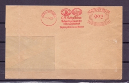 Deutsches Reich -  C.F. Schröder - Hann.Münden 1.10.36  (RM5858) - Cygnes