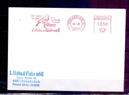 Deutsche Bundespost -  L. Stahn &amp; Fibke MbH -  Osnabruck 22/1/85  (RM5931) - Non Classificati