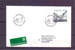 Sverige - Frimärketsdag Linköping 1/10/1994     (RM6172) - Cygnes