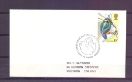 Great Britain - First Day Issue Philatelic Bureau Edinburgh 16/1/80   (RM6293) - Swans