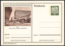 Germany 1962, Illustrated Postal Stationery "Kettwiger Street In Essen", Ref.bbzg - Cartoline Illustrate - Nuovi