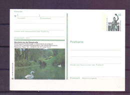 Deutsche Bundespost -  Postkarte - Bensheim An Der Bergstrasse (RM6345) - Swans