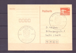 D.D.R. -  925 Jahr Feier Dert Stast Schwanebeck  - Schwanebeck 7/7/87  (RM6387) - Cygnes