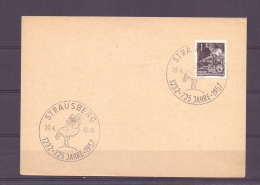 D.D.R. - 725  Jahre  Strausberg - 29/4/57   (RM6413) - Autruches