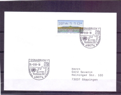 Deutsche Bundespost - Westfalica '98 - Osnabrück 26/9/1998  (RM6686) - Autruches