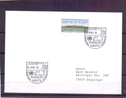 Deutsche Bundespost - Westfalica '98 - Osnabrück 26/9/1998  (RM6687) - Ostriches