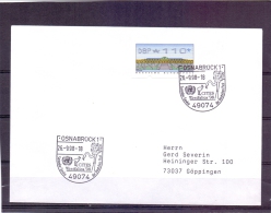 Deutsche Bundespost - Westfalica '98 - Osnabrück 26/9/1998  (RM6688) - Struisvogels