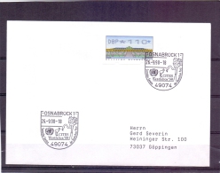 Deutsche Bundespost - Westfalica '98 - Osnabrück 26/9/1998  (RM6690) - Autruches