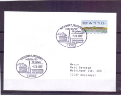 Deutsche Bundespost  -  60 Jahre Nibria '97 - Nienburg 5/10/1997  (RM6697) - Storks & Long-legged Wading Birds