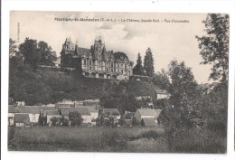 CP, 28, MONTIGNY-le-GANNELON, Le Château, Façade Sud - Vue D'ensemble, Ecrite En 1920 - Montigny-le-Gannelon