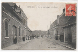 WORMHOUDT - Rue De Ledringhem Et La Poste (70486) - Wormhout