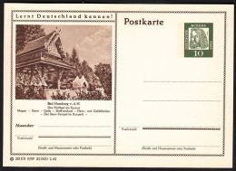 Germany 1962, Illustrated Postal Stationery "Bad Homburg", Ref.bbzg - Geïllustreerde Postkaarten - Ongebruikt