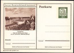 Germany 1962, Illustrated Postal Stationery "Castle In Ludwigsburg", Ref.bbzg - Cartes Postales Illustrées - Neuves