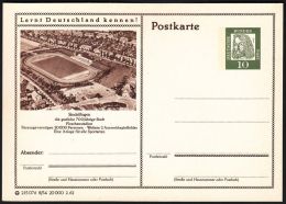 Germany 1962, Illustrated Postal Stationery "Stadium In Sindelfingen", Ref.bbzg - Cartes Postales Illustrées - Neuves