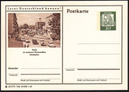 Germany 1962, Illustrated Postal Stationery "Kassel", Ref.bbzg - Cartes Postales Illustrées - Neuves