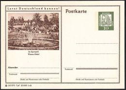 Germany 1962, Illustrated Postal Stationery "In The Sports Park Tub Eickel", Ref.bbzg - Cartoline Illustrate - Nuovi