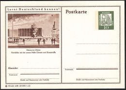 Germany 1962, Illustrated Postal Stationery "Hannover Fair", Ref.bbzg - Illustrated Postcards - Mint