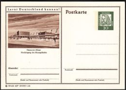 Germany 1962, Illustrated Postal Stationery "Hannover Fair", Ref.bbzg - Cartoline Illustrate - Nuovi