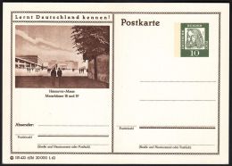 Germany 1962, Illustrated Postal Stationery "Hannover Fair", Ref.bbzg - Cartoline Illustrate - Nuovi