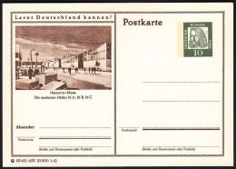 Germany 1962, Illustrated Postal Stationery "Hannover Fair", Ref.bbzg - Illustrated Postcards - Mint