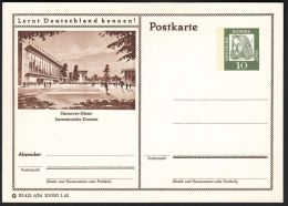 Germany 1962, Illustrated Postal Stationery "Hannover Fair", Ref.bbzg - Cartes Postales Illustrées - Neuves