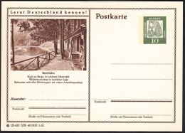 Germany 1962, Illustrated Postal Stationery "Beerfelden In The Beautiful Odenwald", Ref.bbzg - Illustrated Postcards - Mint